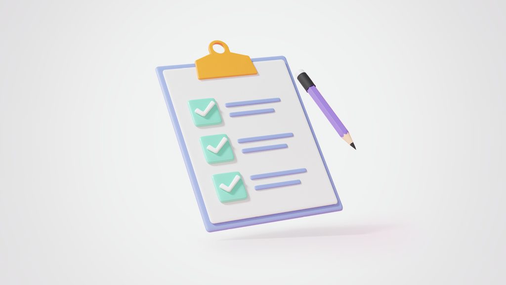 checklist graphic