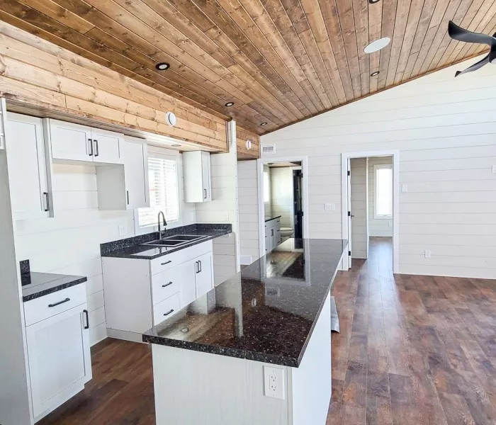 nice empty kitchen